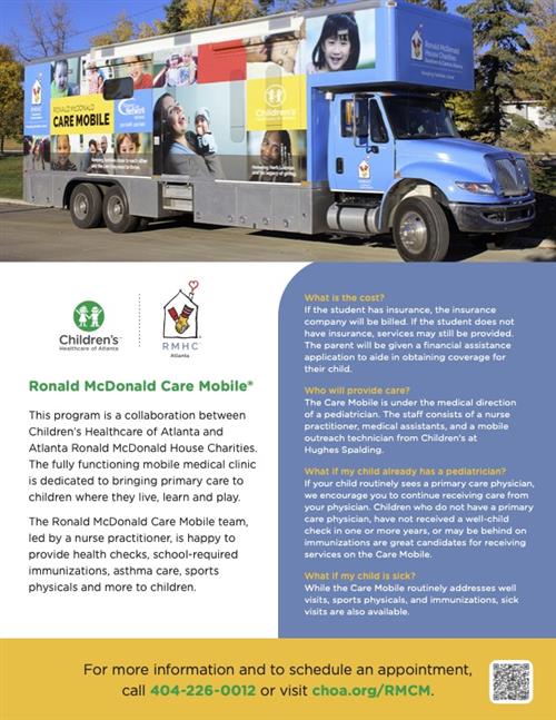 Ronald McDonald Care Mobile